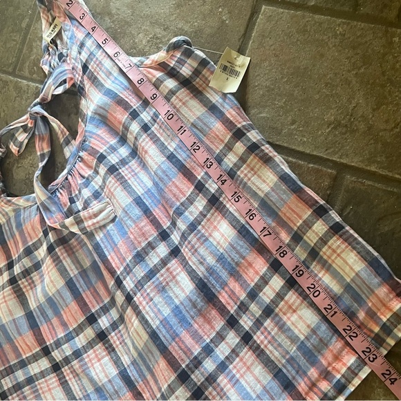 ⭐️BOGO FREE⭐️ NWT Old Navy Linen/Cotton Tie-back Tank - Picture 8 of 9